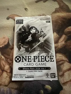 One Piece Card Game Tournament Winner Pack 2026 Vol. 1 New Unopened Prize - Image 1