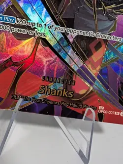 One Piece Card Game - OP06-007 - Shanks SP - The Best Vol. 2 - PRB-02 - English - Image 2