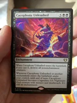 Cacophony Unleashed [NM] - Commander Masters - MTG CMM - Image 1