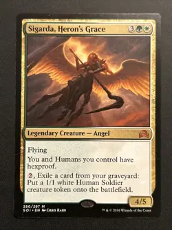 Sigarda, Heron's Grace - Shadows Over Innistrad: Midnight Hunt Regular - Image 1