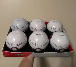 BRAND NEW 6 Sealed Pokemon Pokeball Tins Full Display (3 Packs Each) - Image 3