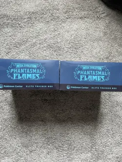Phantasmal Flames Pokemon Center Elite Trainer Box ETB NEW AND SEALED. X2 - Image 2