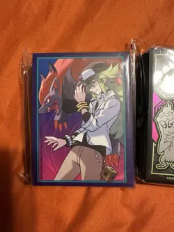 Lot Of 4 Pokemon ETB sleeves. Journey Together, Shrouded Fable, Black Bolt - Image 2