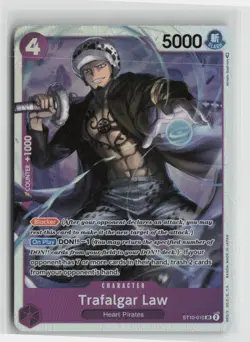 Trafalgar Law ST10-010 One Piece Ultra Deck: The Three Captains SR NM English - Image 1