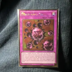 Konami Crush Card Virus Trap Card SY2-EN039 1st Edition Holo Yu-Gi-Oh! - Image 1