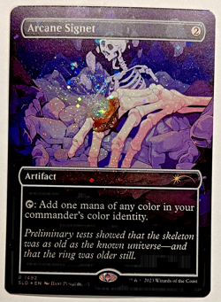 MTG Arcane Signet (1492) (Galaxy Foil) | Secret Lair Drop Series NM - Image 1