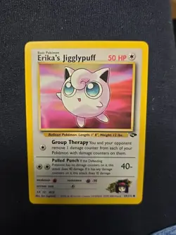 1st Edition Erika’s Jigglypuff 69/132 - Gym Challenge - Near Mint Vintage - Image 2