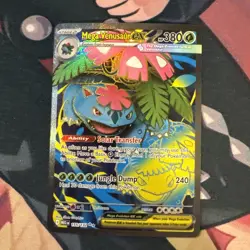 Pokemon TCG Mega Venusaur EX 155/132 Ultra Rare Mega Evolution - Image 1