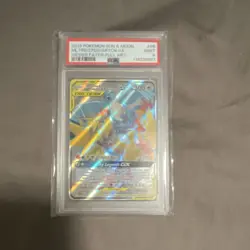 Pokemon Moltres & Zapdos & Articuno GX Full Art 66/68 Hidden Fates Holo PSA - Image 1