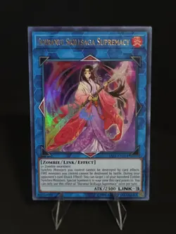 Yugioh! Shiranui Skillsaga Supremacy SAST-EN054 Ultra Rare 1st Edition NM - Image 1