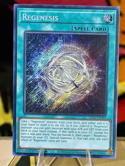 Yu-Gi-Oh! Regenesis 1st Edition Secret Rare ALIN-EN059 MINT / NM - Image 1