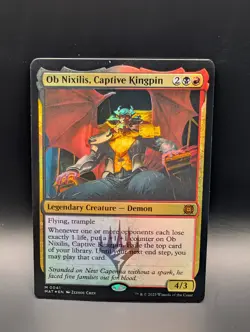MTG - Ob Nixilis, Captive Kingpin - FOIL - Legendary Creature - MAT #41 - Mythic - Image 1