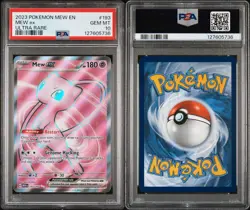 PSA 10 GEM MINT Pokemon Mew EX Scarlet & Violet Ultra Rare 193/165 - Image 1