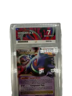 Gengar LV.X 97/99 Platinum Arceus Holo Rare ACE GRADING NM 7 Pokemon Card - Image 5