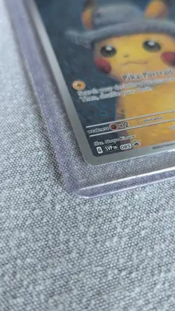 Pokemon Pikachu with Grey Felt Hat Promo SVP 085 Van Gogh Museum NM/M Sealed - Image 3