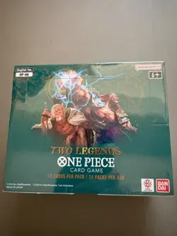 ONE PIECE ENGLISH, TWO LEGENDS OP-08 BOOSTER no BOX SEALED - Image 1
