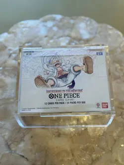 Bandai One Piece TCG English OP05 OP13 Booster Box W/ Acrylic Case New Sealed - Image 2