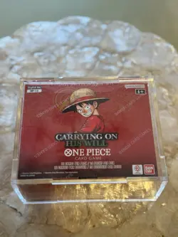 Bandai One Piece TCG English OP05 OP13 Booster Box W/ Acrylic Case New Sealed - Image 3