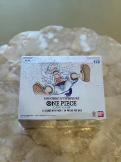Bandai One Piece TCG English OP05 OP13 Booster Box W/ Acrylic Case New Sealed - Image 4
