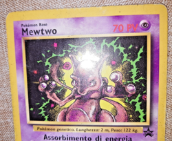 Pokemon - Mewtwo Black Star Promo Wizard's of the Coast ITA n.14 Vintage cards - Image 4
