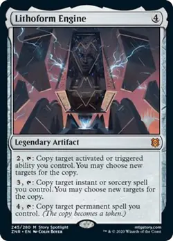 MTG Lithoform Engine Zendikar Rising Promo Pack NM - Image 1