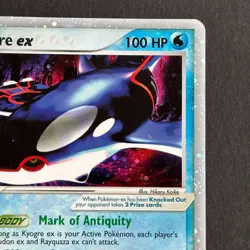 Kyogre ex 94/101 EX Hidden Legends Holo Rare Pokemon Card - Image 3