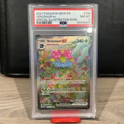 Venusaur ex 198/165 Sv: Scarlet & Violet 151 Holo SIR - PSA 8 NM-Mint Pokemon - Image 1