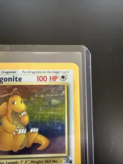 Pokemon Fossil Dragonite 4/62 Holo MP Moderately Played - Image 3