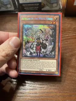 MP25-EN079 Astellar of the White Forest Prismatic Secret Rare 1st Edition YuGiOh - Image 1
