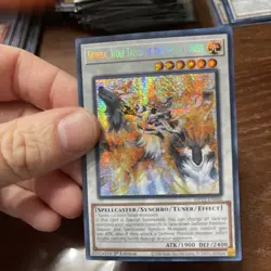 Yugioh Silvera, Wolf Tamer of the White Forest MP25-EN086 Prismatic Secret Rare - Image 2
