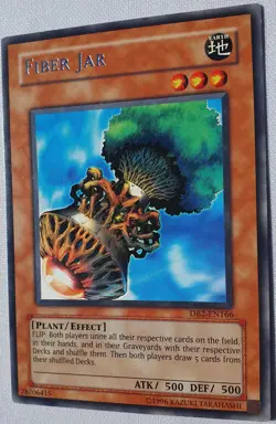 Yugioh 1x Fiber Jar DB2-EN166 Rare Unlimited Edition Near Mint Dark Beginnings 2 - Image 3