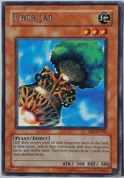 Yugioh 1x Fiber Jar DB2-EN166 Rare Unlimited Edition Near Mint Dark Beginnings 2 - Image 5