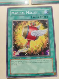 3x Magical Mallet SD09-EN027 1st Edition Yugioh! LP - Image 4