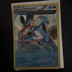 Pokemon 2015 Primal Clash Swampert TCG Card Reverse Holo 36/160 - Image 1