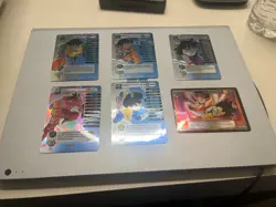 Dragon Ball z Panini Gohan & Goku Personality Cards (5) + Mastery (1) - Image 1