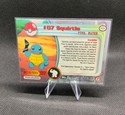 1999 Pokemon TV animation edition card #07 Squirtle *NM* - Image 2
