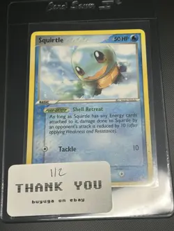 Squirtle 14/17 Pop Series 4 Pokemon Card 2006 1/2 - Image 3
