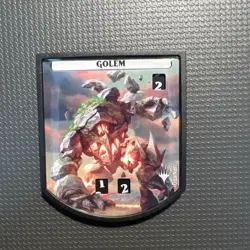 MTG - Golem - Ultra Pro - Relic Token - 2020 - Image 1