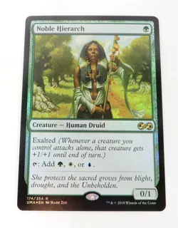 MTG Noble Hierarch Ultimate Masters NM Mint Pack Fresh - Image 1