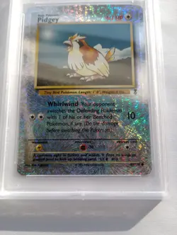 Pokemon 1x Pidgey - Legendary Collection Reverse Holo - #85 - PSA 8 - Image 3