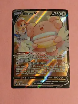 Pokemon Sword & Shield Silver Tempest Blissey V TG22/TG30 Trainer Gallery - Image 2