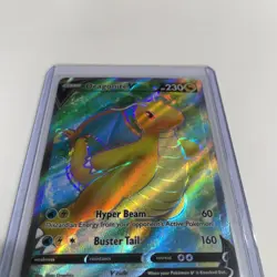 DRAGONITE V POKEMON GO HOLO ULTRA RARE NM 76/78 - Image 5
