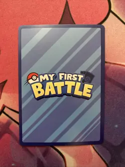 Squirtle My First Battle Silver Border Deck Exclusive Stamp Pokemon English NM - Image 2