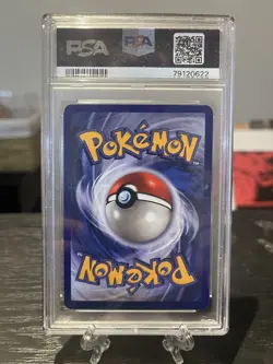 Mr. Fuji 58/62 Fossil 1st Edition Pokemon WOTC PSA 8 INCORRECT LABEL English - Image 2