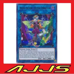YuGiOh - Abyss Actor - Hyper Director - DUOV-EN022 - Ultra Rare 1st Ed - NM/M - Image 1