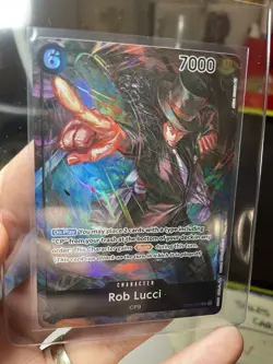 Rob Lucci OP03-092 SR Alt Art ENGLISH One Piece TCG, Mint, CCG Rare Bandai - Image 1