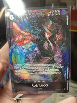 Rob Lucci OP03-092 SR Alt Art ENGLISH One Piece TCG, Mint, CCG Rare Bandai - Image 2