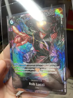 Rob Lucci OP03-092 SR Alt Art ENGLISH One Piece TCG, Mint, CCG Rare Bandai - Image 3