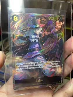 Sabo (Alt Art) OP07-118 SEC One Piece TCG 500 Years In The Future - English NM - Image 1