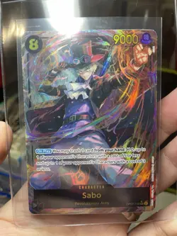 Sabo (Alt Art) OP07-118 SEC One Piece TCG 500 Years In The Future - English NM - Image 2